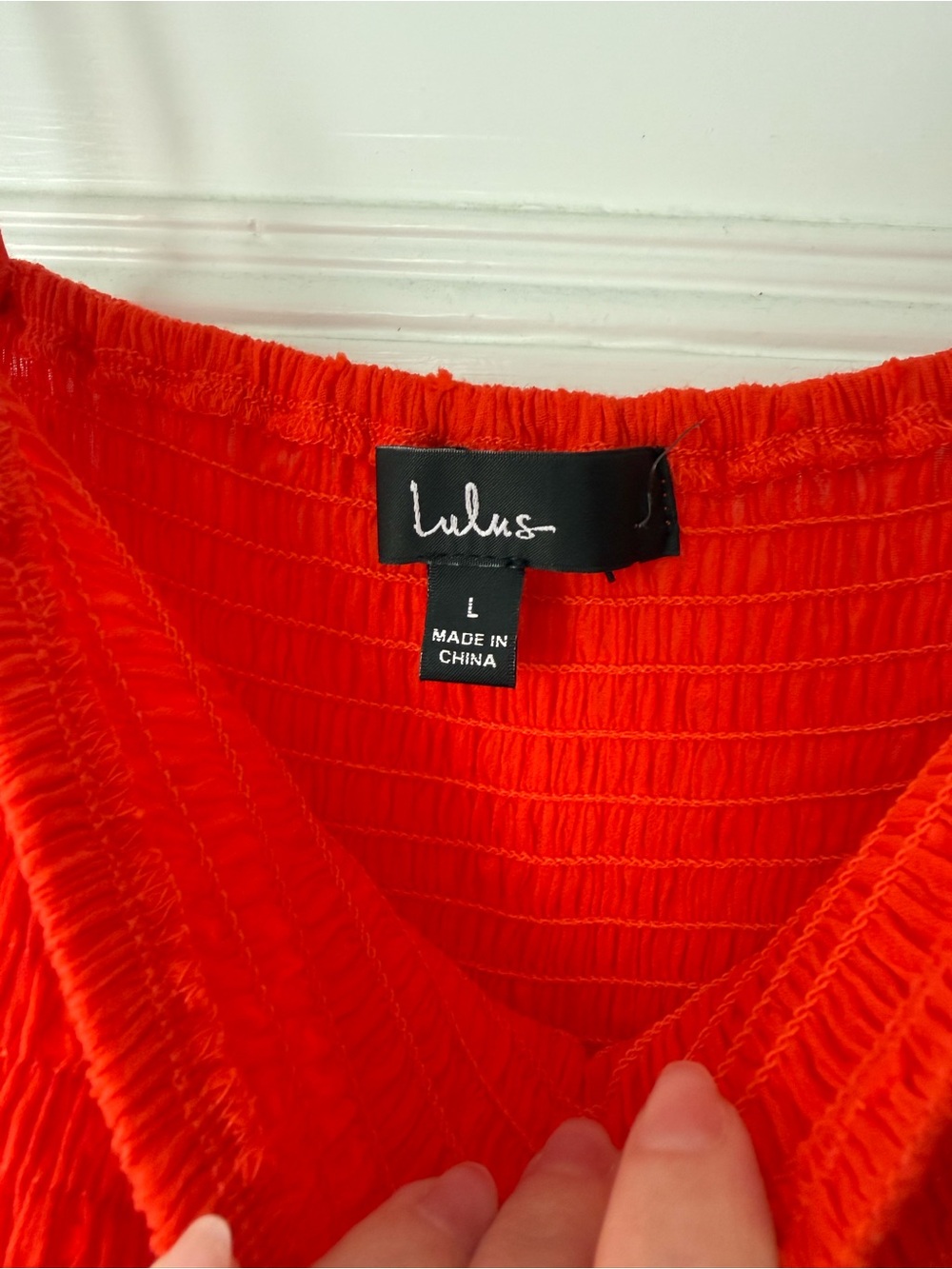 Lulu’s Red Smocked Maxi Dress - Picture 2 of 5